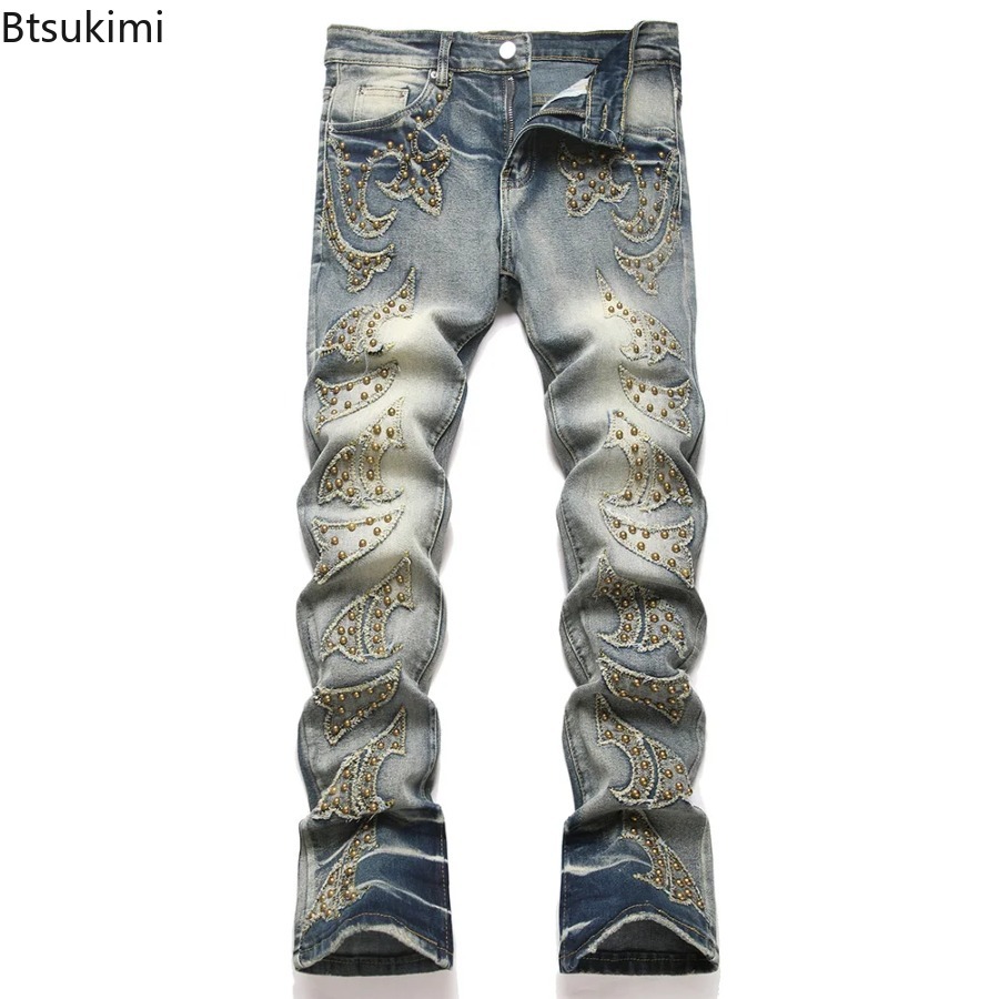 Men'S Fashion Jeans And Boots - 2026 New Men's Fashion Slim Boot
