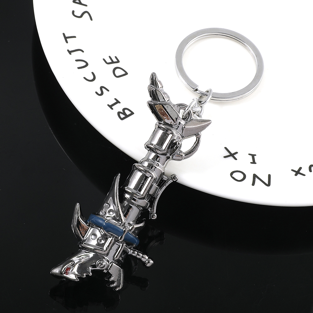 Men'S Fashion Model - Anime Game Arcane Jinx Cannon Keychain