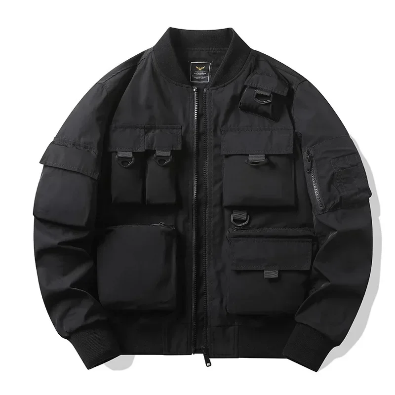 Bomber Jacket Men - Men Windbreaker Bomber Baseball Coat Men's