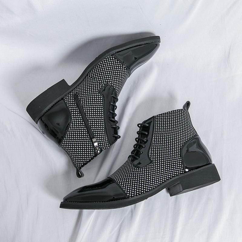 Mens Fashion Dress - High Quality Men Boots Fashion Pointed