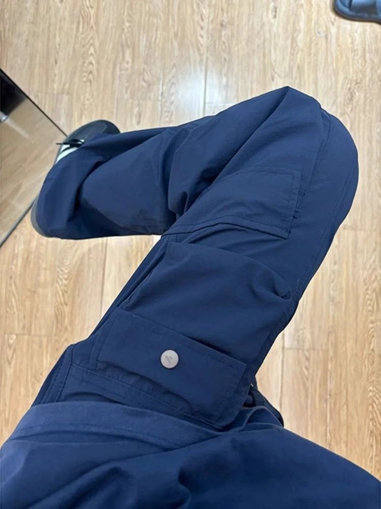 Men'S Fashion Trousers - 2026 Spring Autumn Men Straight Cargo