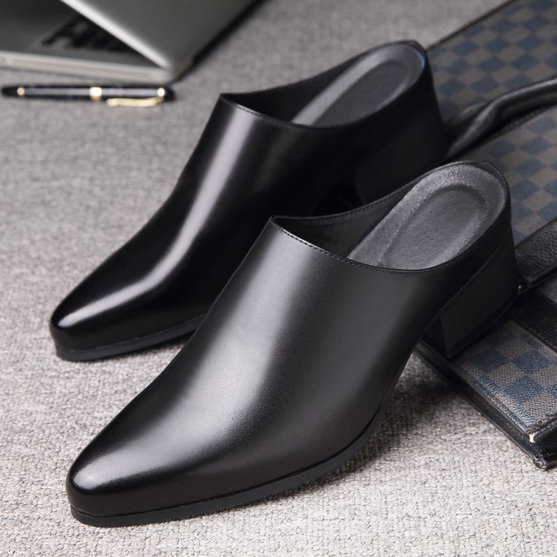 Mens Fashion Dress - Pointed Men's Sandals Business Casual Dress