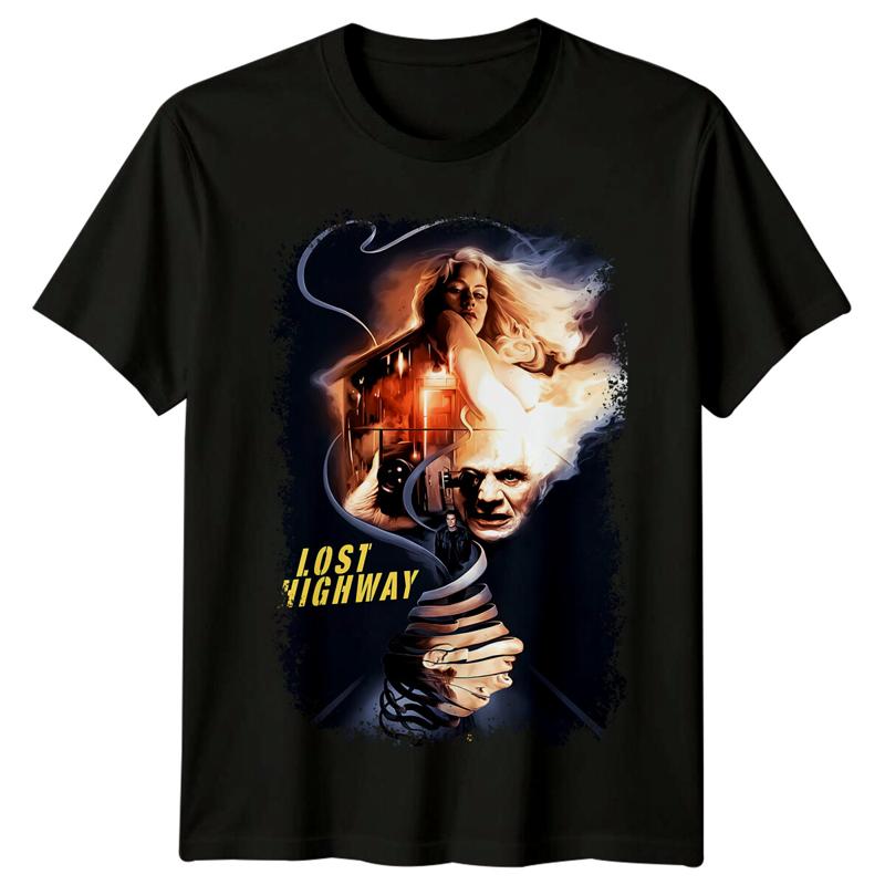 Men'S Fashion From The 80S - Lost Highway 1997 Movie Poster Inspired