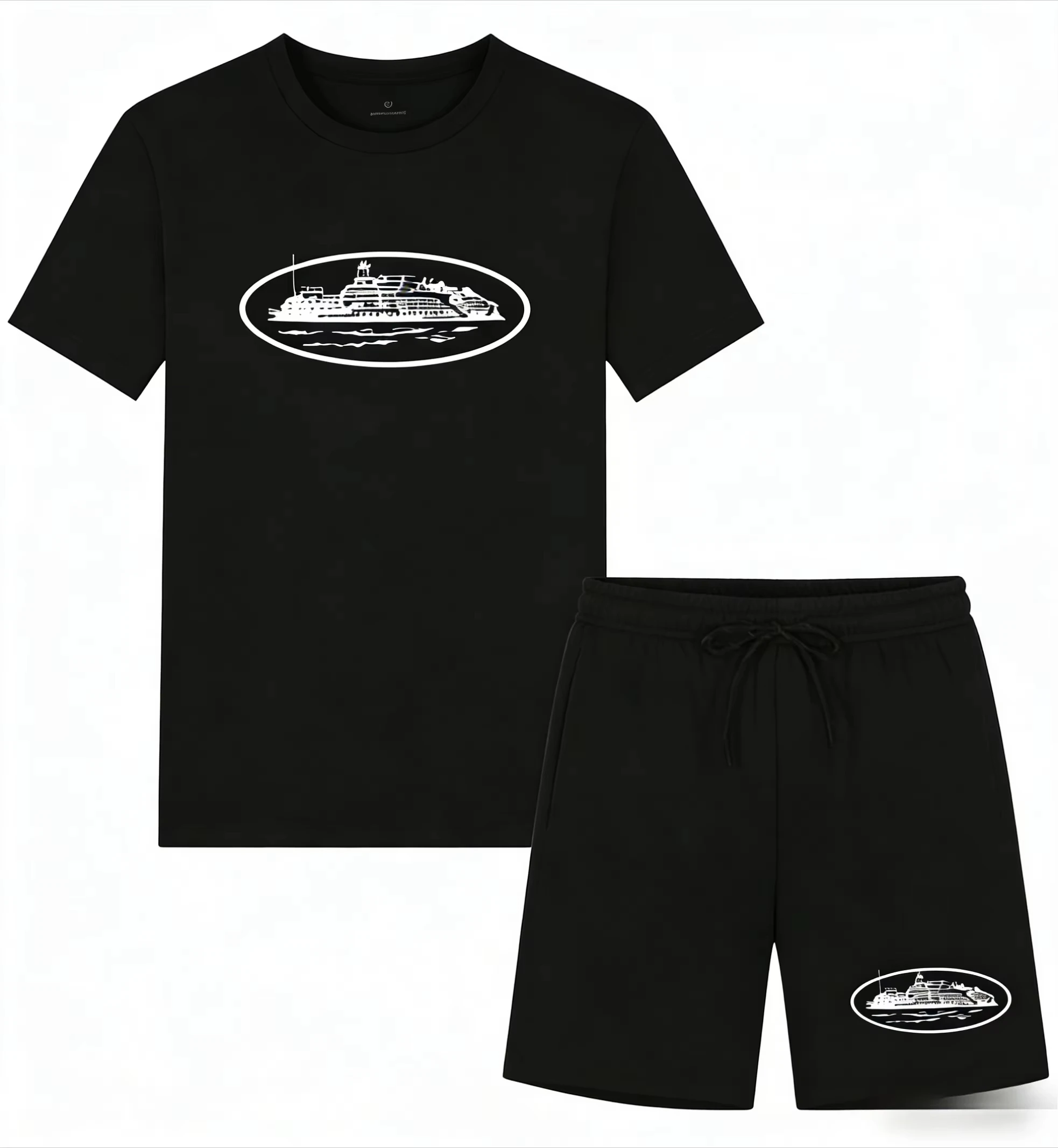 Men'S Fashion Model - 2026 Summer New Small Boat Printed