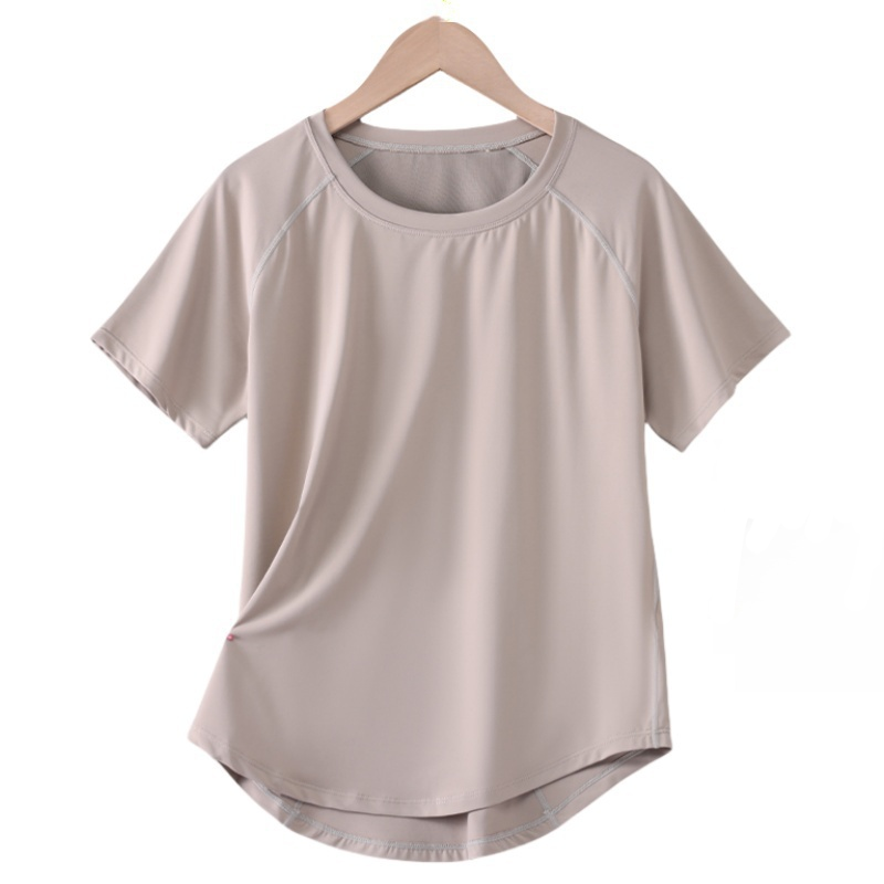 DRUR Women Sports T-shirt Shor - Compression Shirt Workout ulasan dan harga