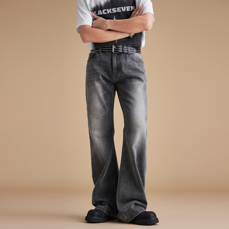 Men Korean Streetwear Vintage  - Men'S Fashion Jeans And Boots ulasan dan harga