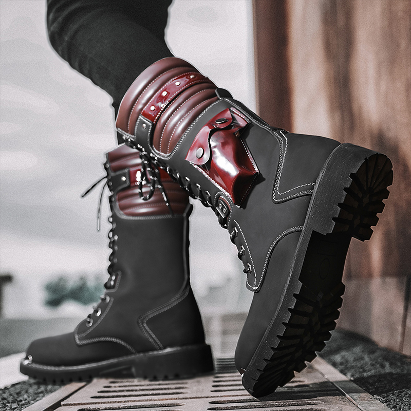 Men's high top motorcycle boot - Men'S Fashion For 45 Years Old ulasan dan harga