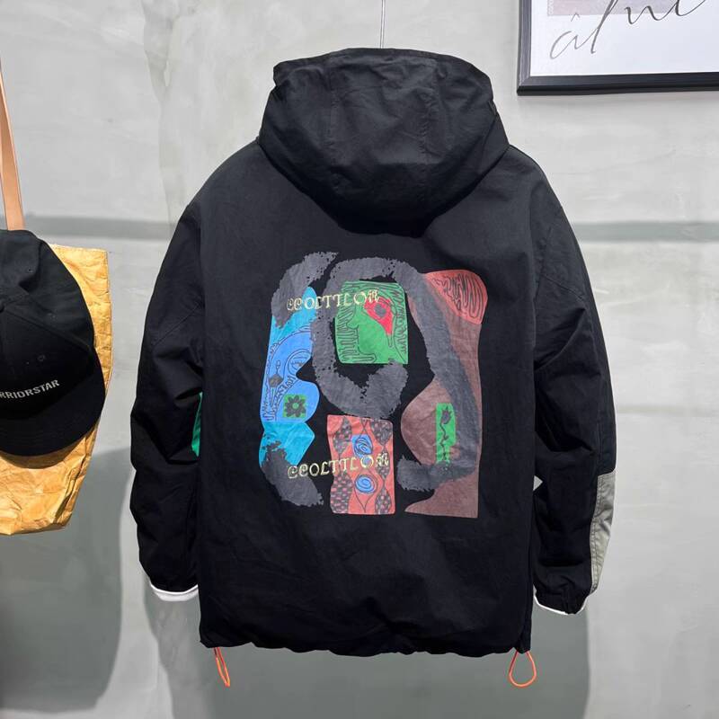 Men's Street Style Casual Loos - Mens Fashion Bomber Jacket ulasan dan harga