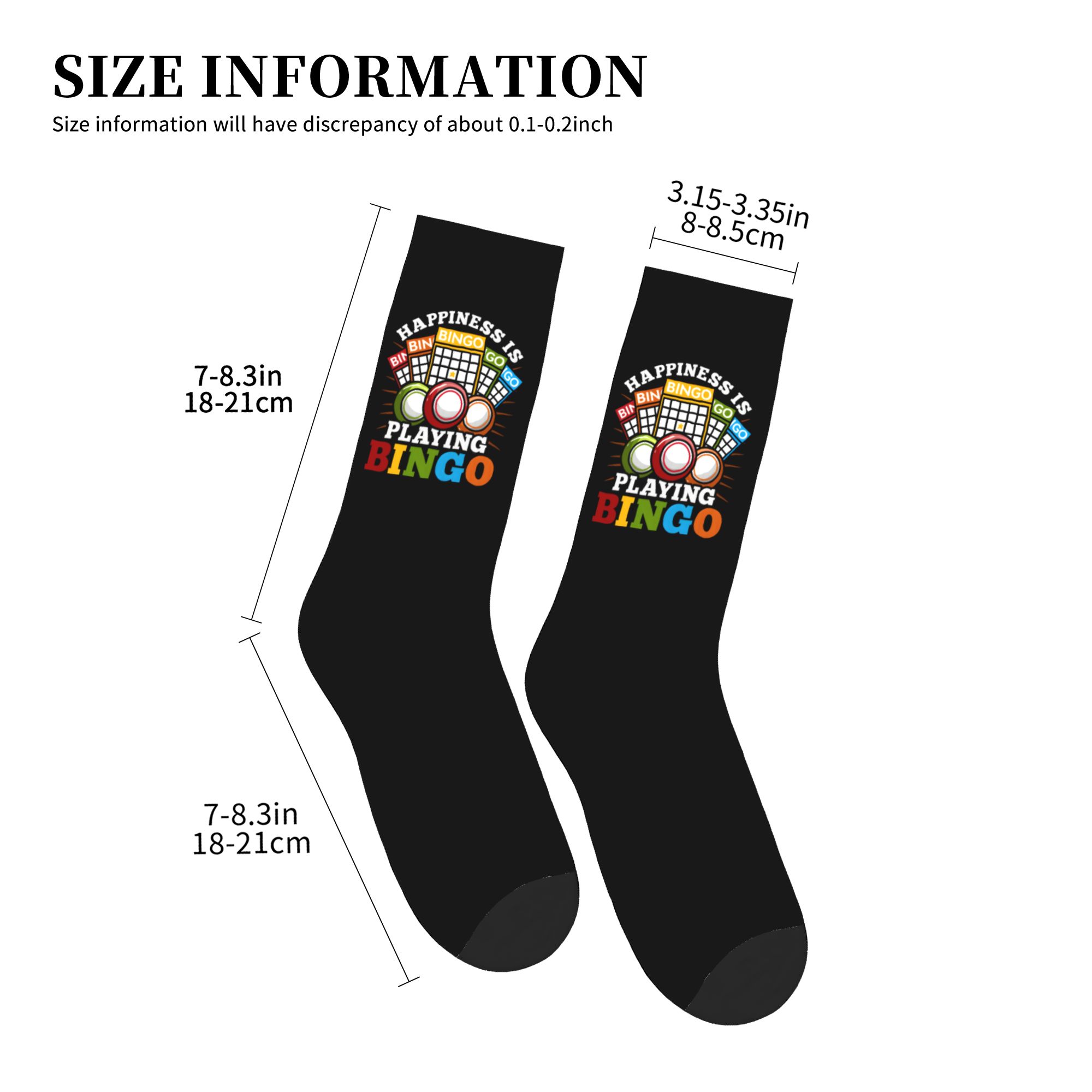 Hot Game Bingo Dress Socks Men - Mens Fashion Dress ulasan dan harga