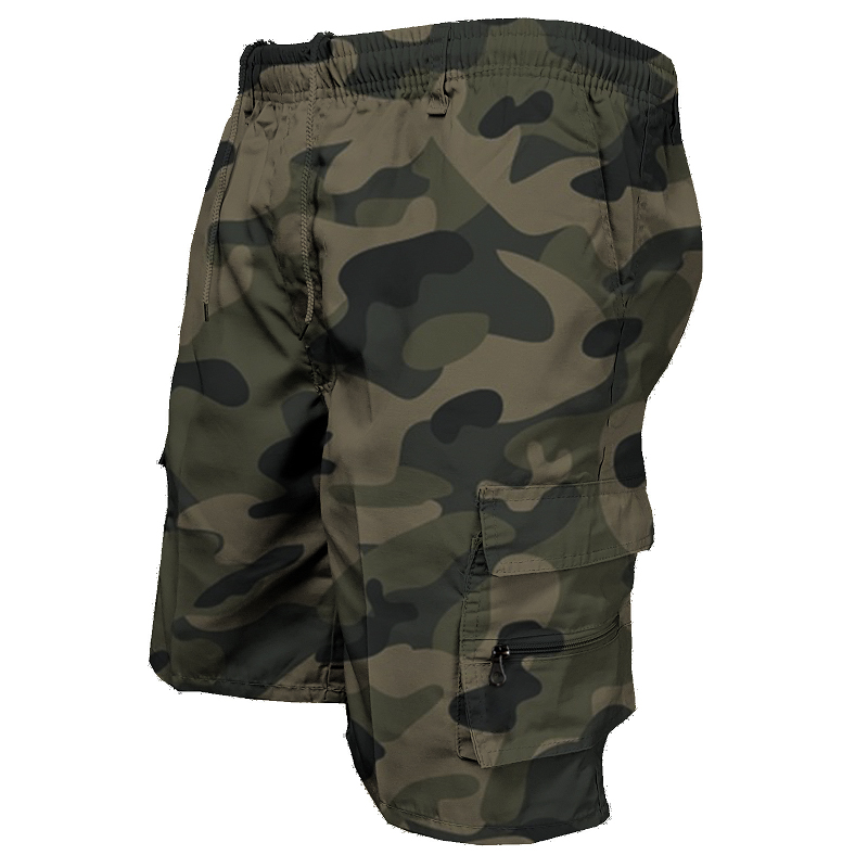 Fashion Men's Cargo Shorts Men - Men'S Fashion Trousers ulasan dan harga
