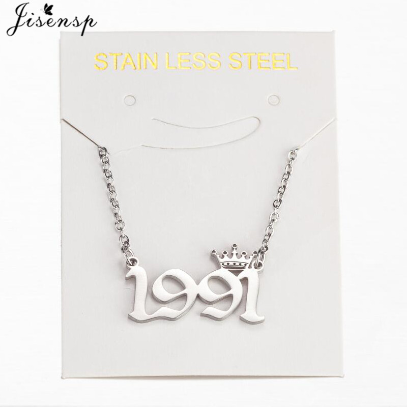 Stainless Steel Crown Year Num - Men'S Fashion Year 2000 ulasan dan harga