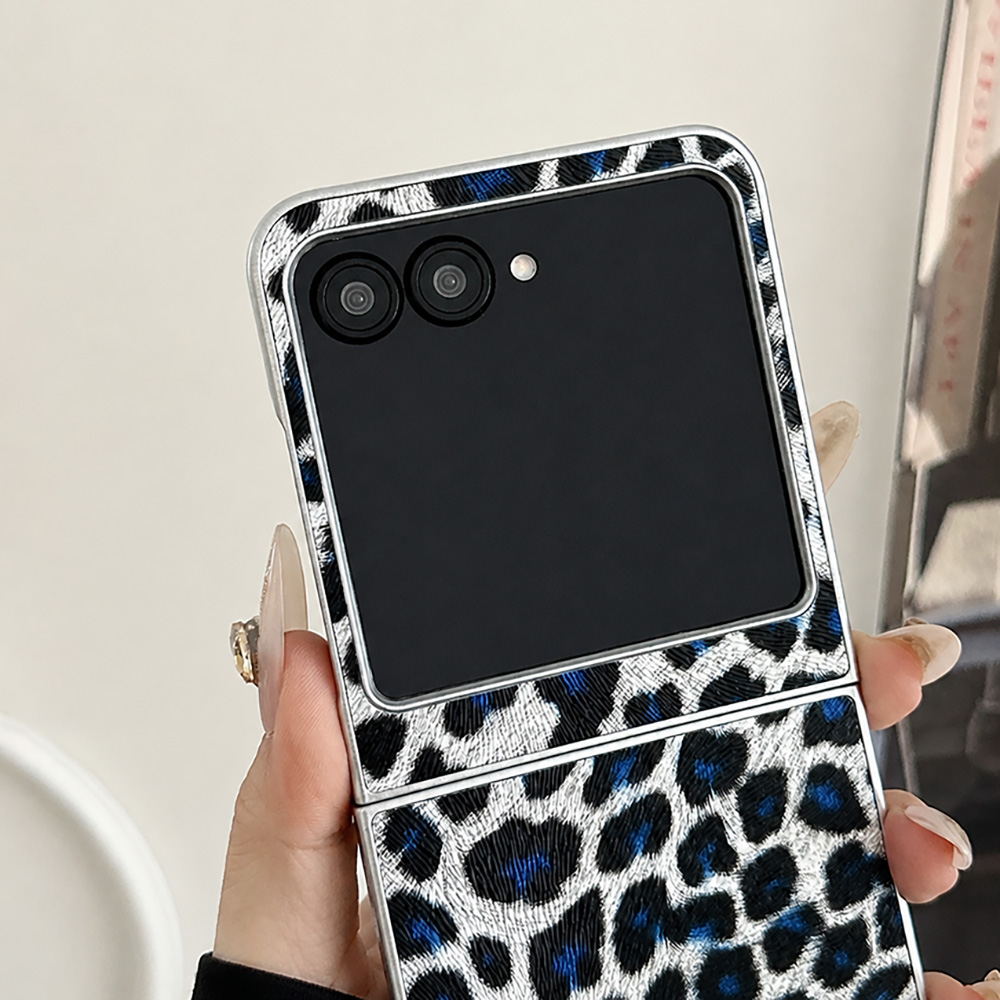 Leopard Print Folding Flip Pho - Mens Fashion Dress ulasan dan harga