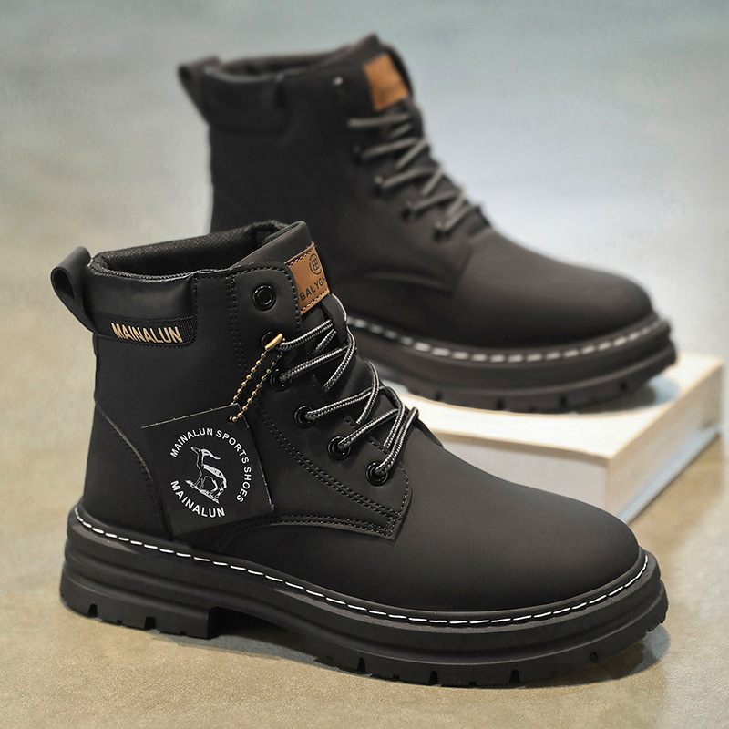 Classic Men High Top Boots Hig - Men'S Fashion For 45 Years Old ulasan dan harga