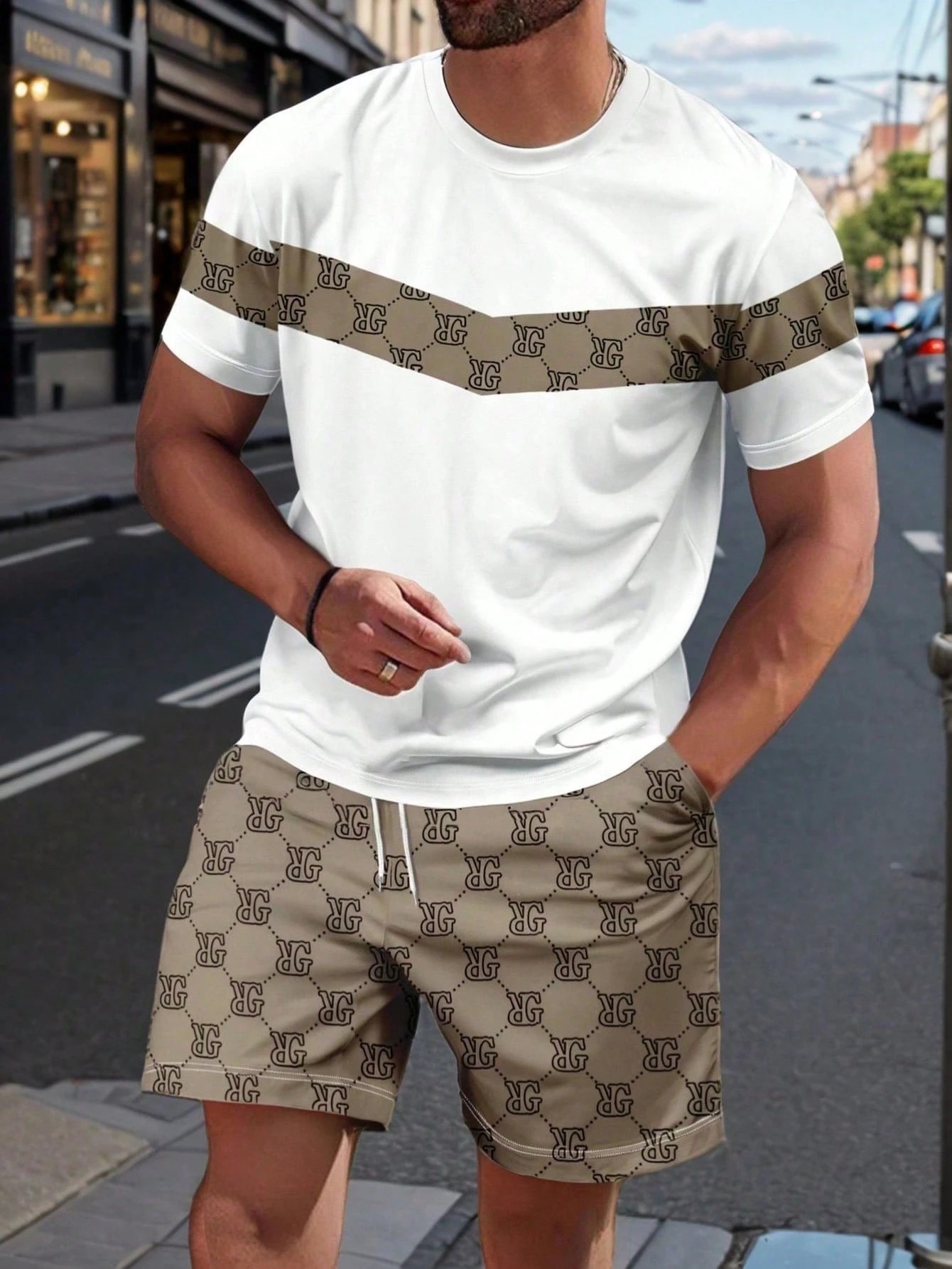 2026 Summer Men's Suit with 3D - Mens Fashion Workwear ulasan dan harga