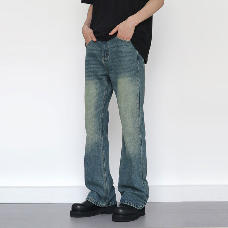 Vintage Fashion American Style - Men'S Fashion Jeans And Boots ulasan dan harga