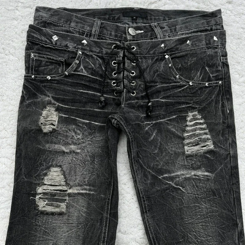 Fashionable High Street Double - Men'S Fashion Jeans And Boots ulasan dan harga