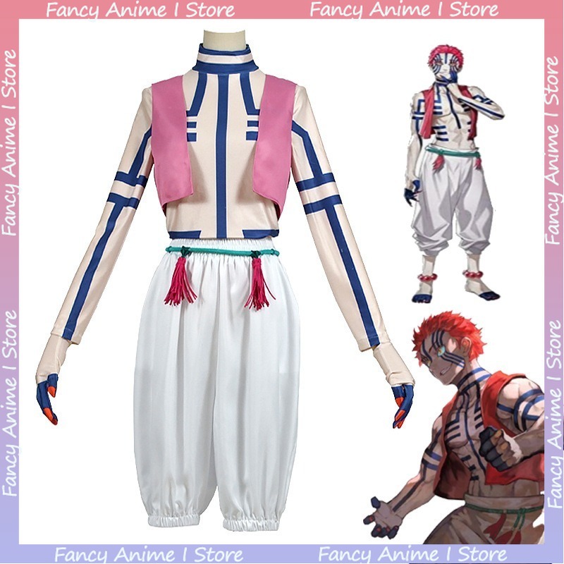 Anime Akaza Copsplay Costume H - Mens Fashion Dress ulasan dan harga