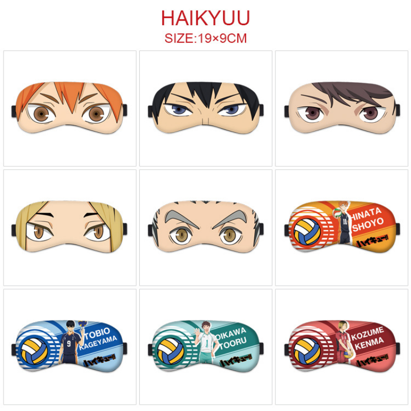 Anime Haikyuu Cosplay Eye Mask - Men'S Fashion Model ulasan dan harga