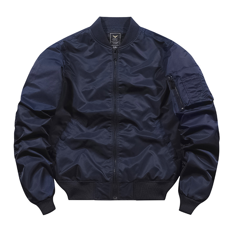 New Fashion Men Flight Jackets - Mens Fashion Bomber Jacket ulasan dan harga