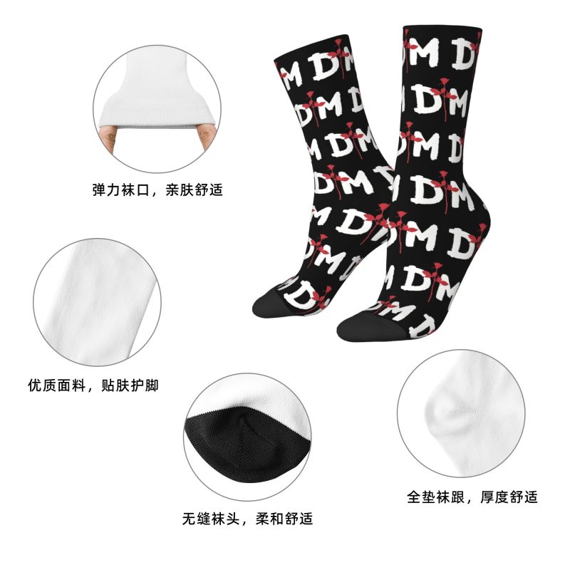 Custom Depeche Mode Mens Crew  - Mens Fashion Dress ulasan dan harga