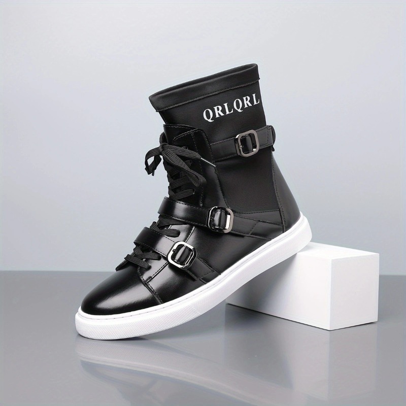 Mens Boots Fashion Belt Buckle - Mens Fashion Dress ulasan dan harga