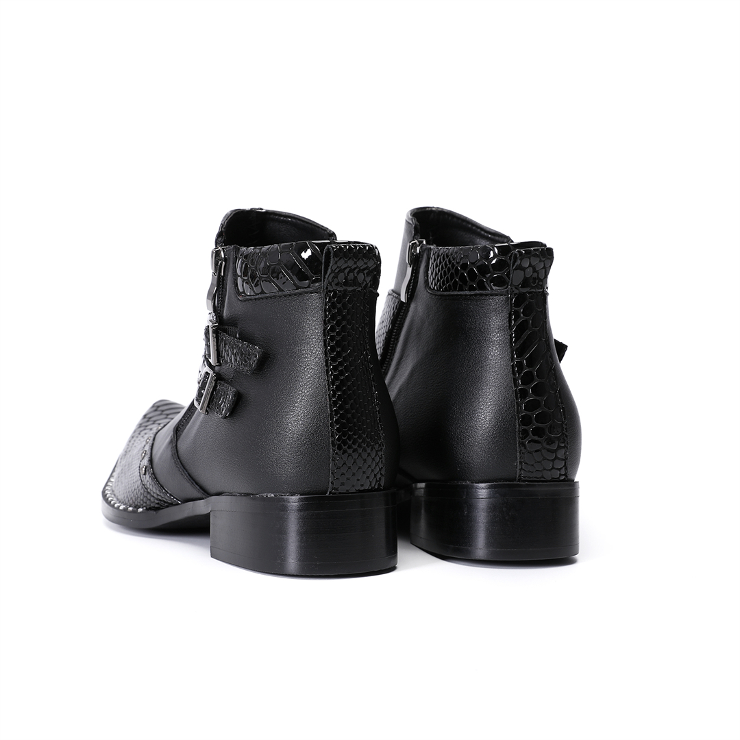 fashion rivets pointed toe men - Mens Fashion Dress ulasan dan harga