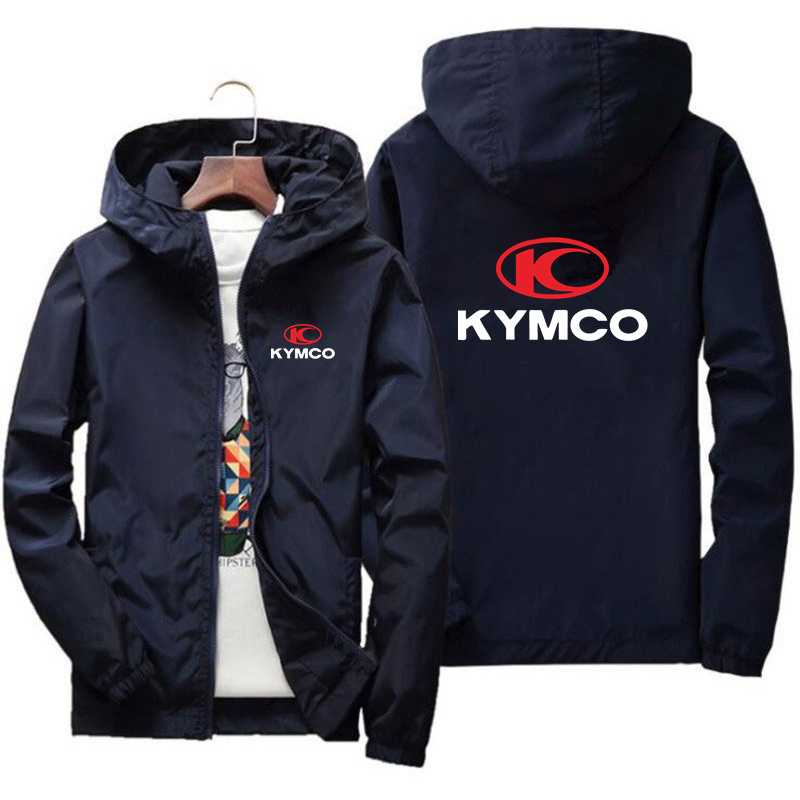 Spring Summer KYMCO Bomber Jac - Mens Fashion Bomber Jacket ulasan dan harga