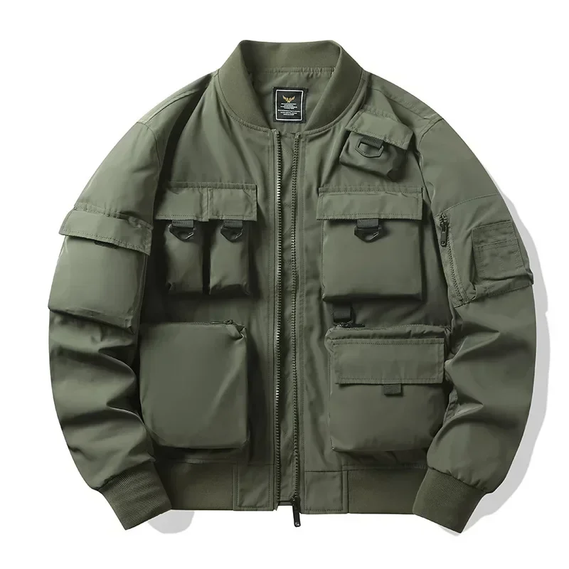 Men Windbreaker Bomber Basebal - Bomber Jacket Men ulasan dan harga