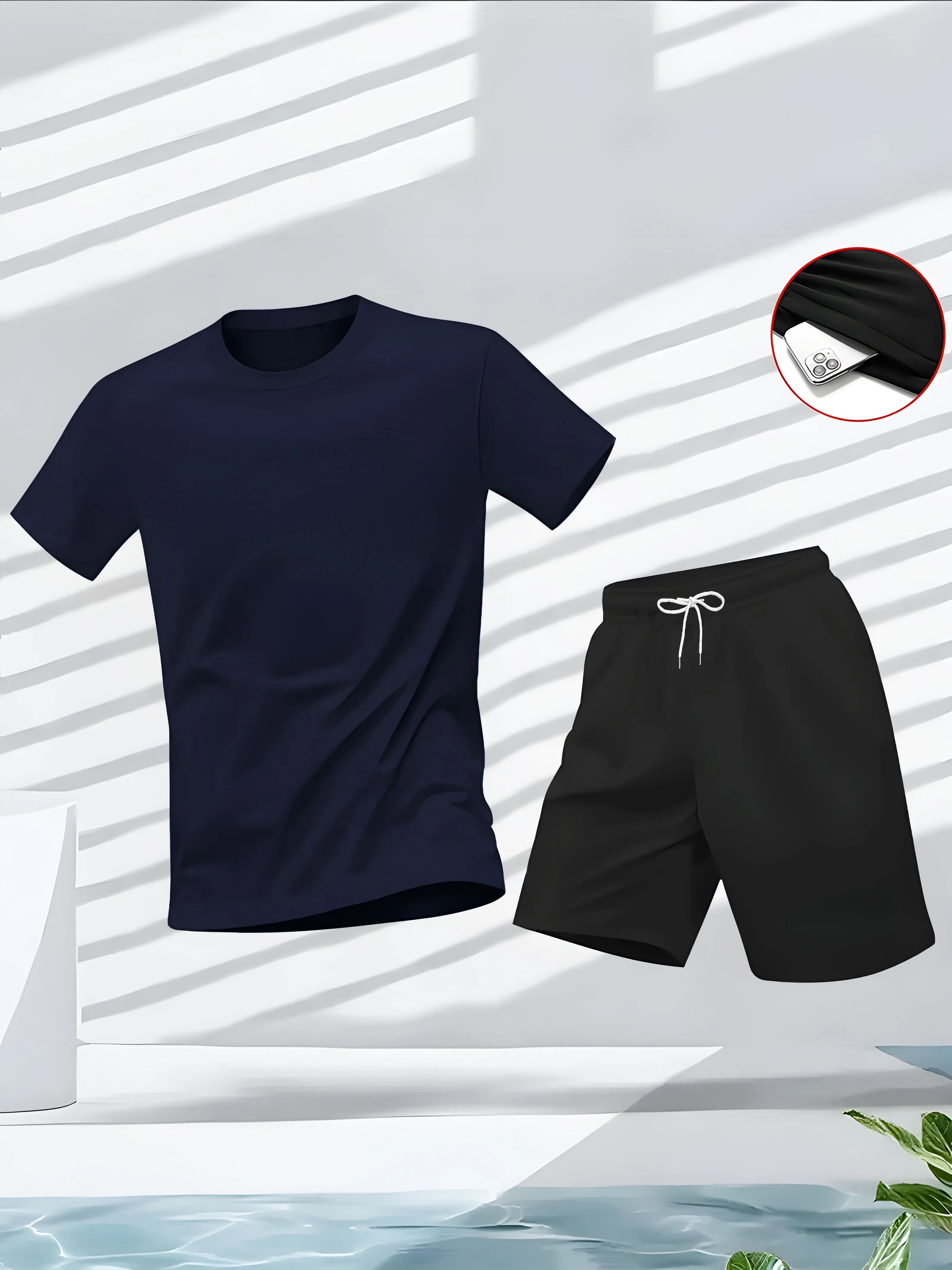 Men's Suit 2pcs Set Fashion Le - Mens Fashion Workwear ulasan dan harga