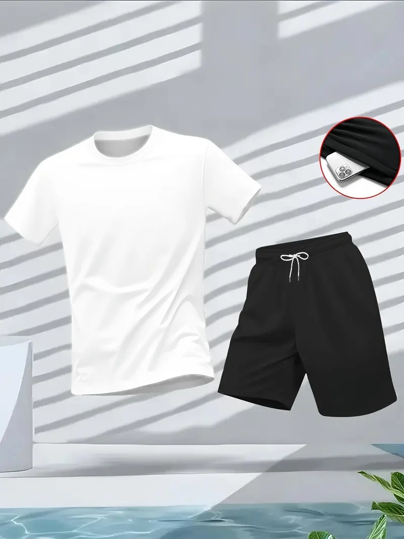 Men's Suit 2pcs Set Fashion Le - Mens Fashion Workwear ulasan dan harga