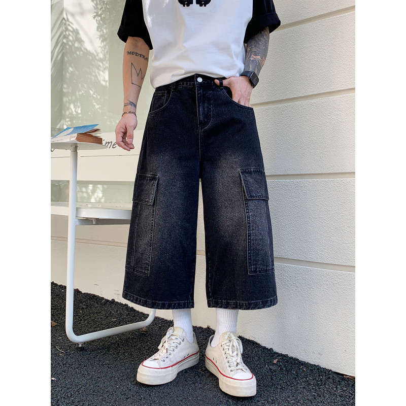 New Men's Cargo Shorts Summer  - Men'S Fashion Trousers ulasan dan harga