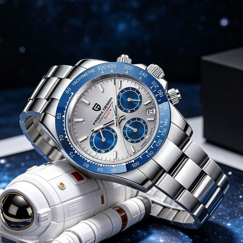 PAGANI DESIGN 40mm Men's Watch - Men'S Fashion Round Glasses ulasan dan harga