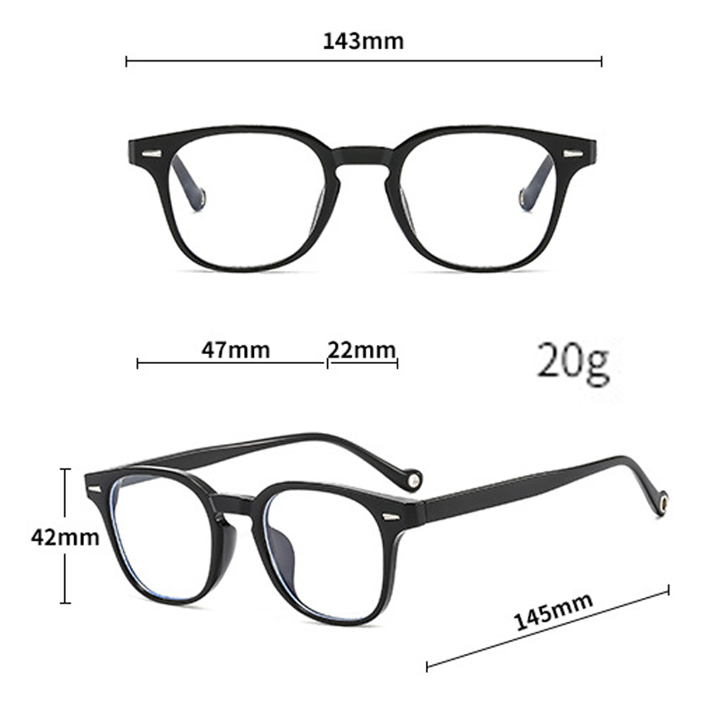 1pc round and simple frame, su - Men'S Fashion Round Glasses ulasan dan harga