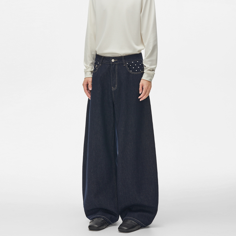 Autumn Design Star Print Raw D - Men'S Fashion Jeans And Boots ulasan dan harga