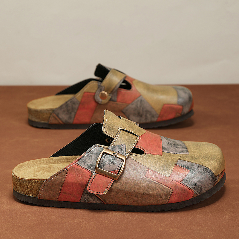 Unisex Cork Closed Toe Slipper - Men'S Fashion For 45 Years Old ulasan dan harga