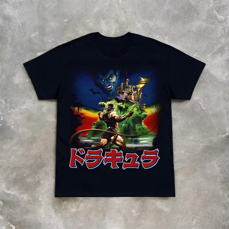 Castlevania NES Konami 80s Ret - Men'S Fashion From The 80S ulasan dan harga