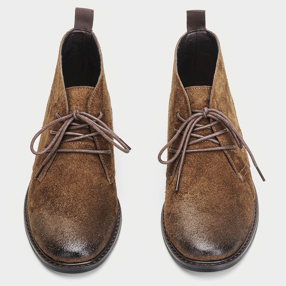 Leather Boots Retro Comfortabl - Men'S Fashion Model ulasan dan harga