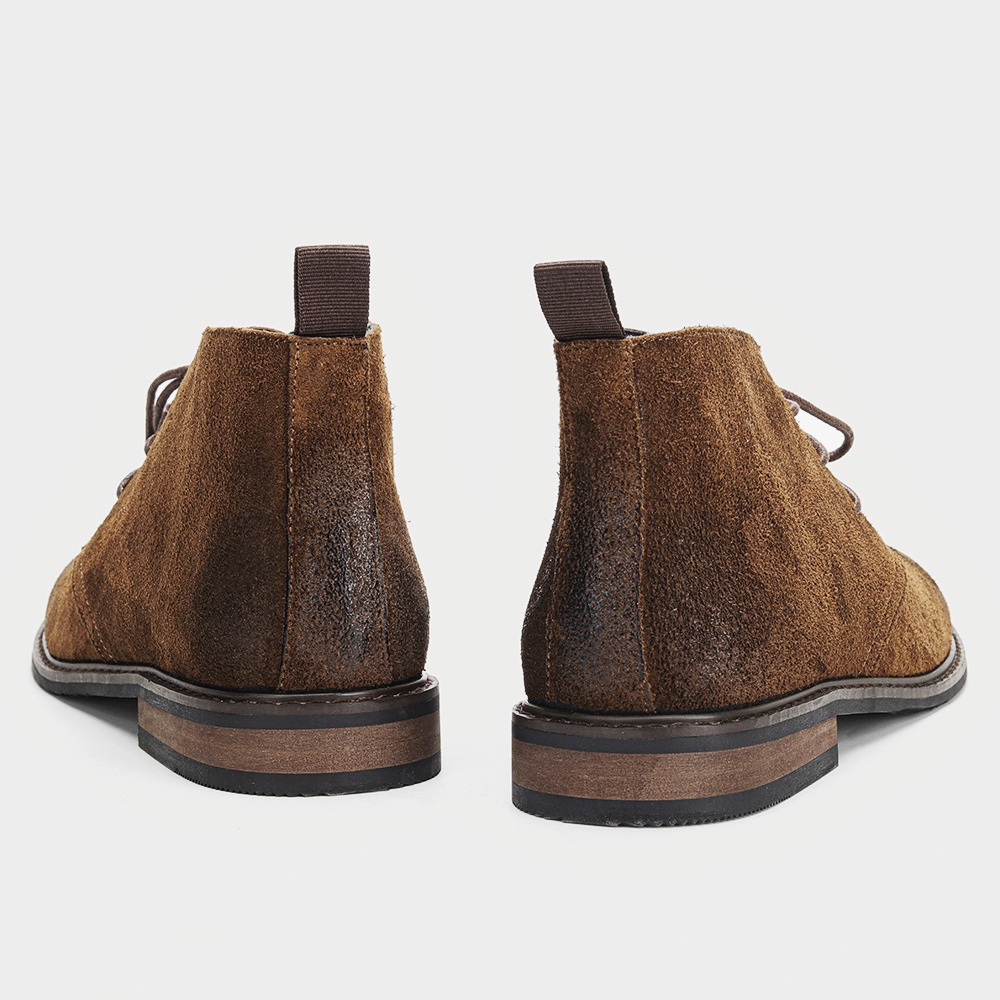 Leather Boots Retro Comfortabl - Men'S Fashion Model ulasan dan harga