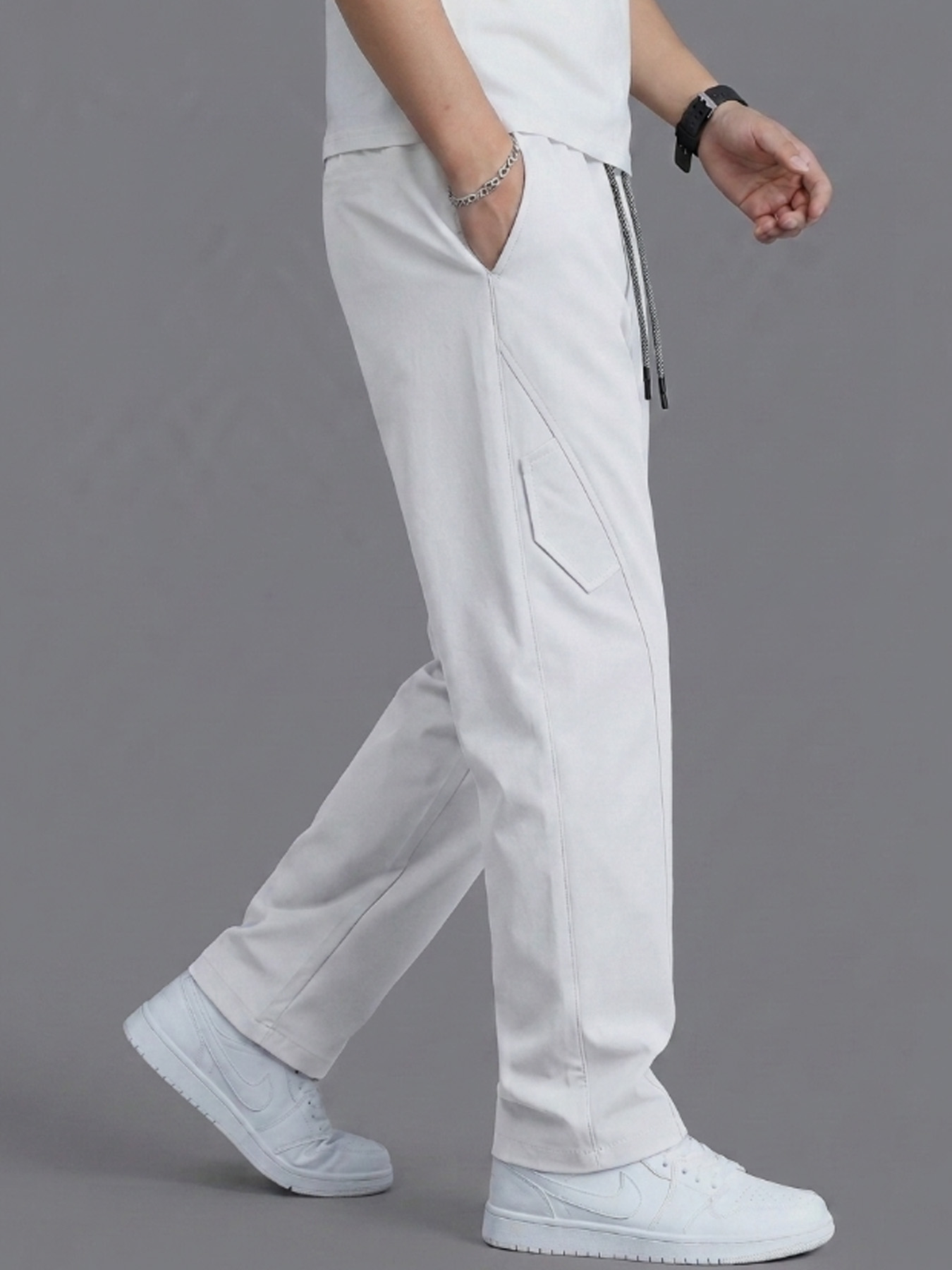 A1-20-Trendy Versatile Workwea - Men'S Fashion Trousers ulasan dan harga