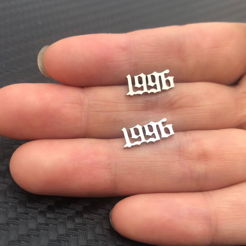 Tiny Year Number Stainless Ste - Men'S Fashion Year 2000 ulasan dan harga