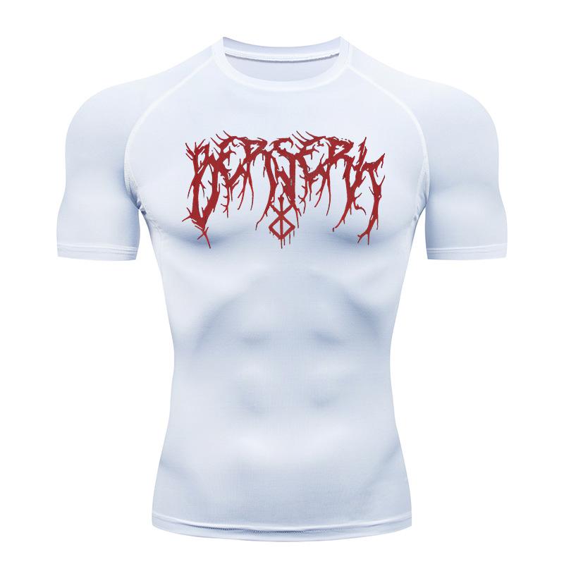 Gym Workout Rash Guard for Men - Compression Shirt Workout ulasan dan harga