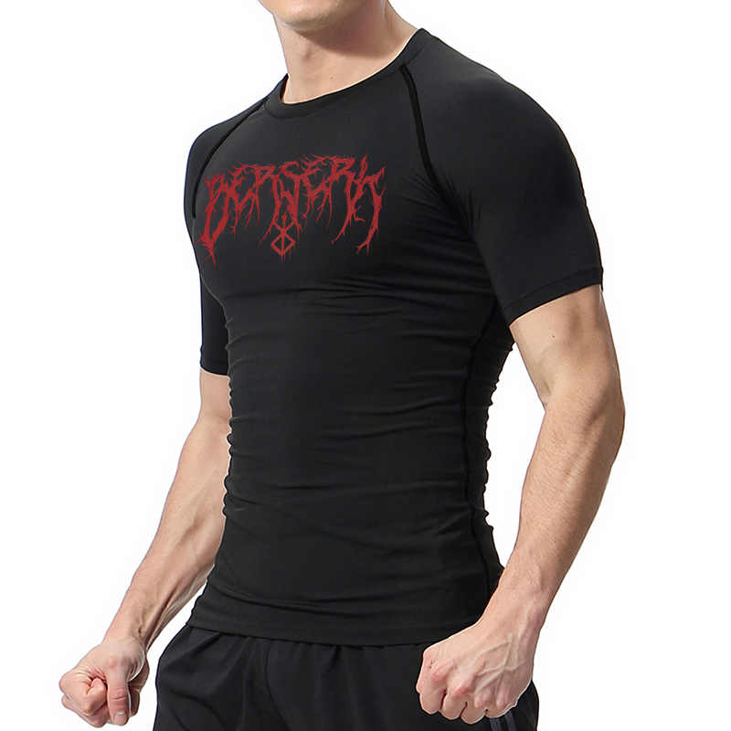Gym Workout Rash Guard for Men - Compression Shirt Workout ulasan dan harga