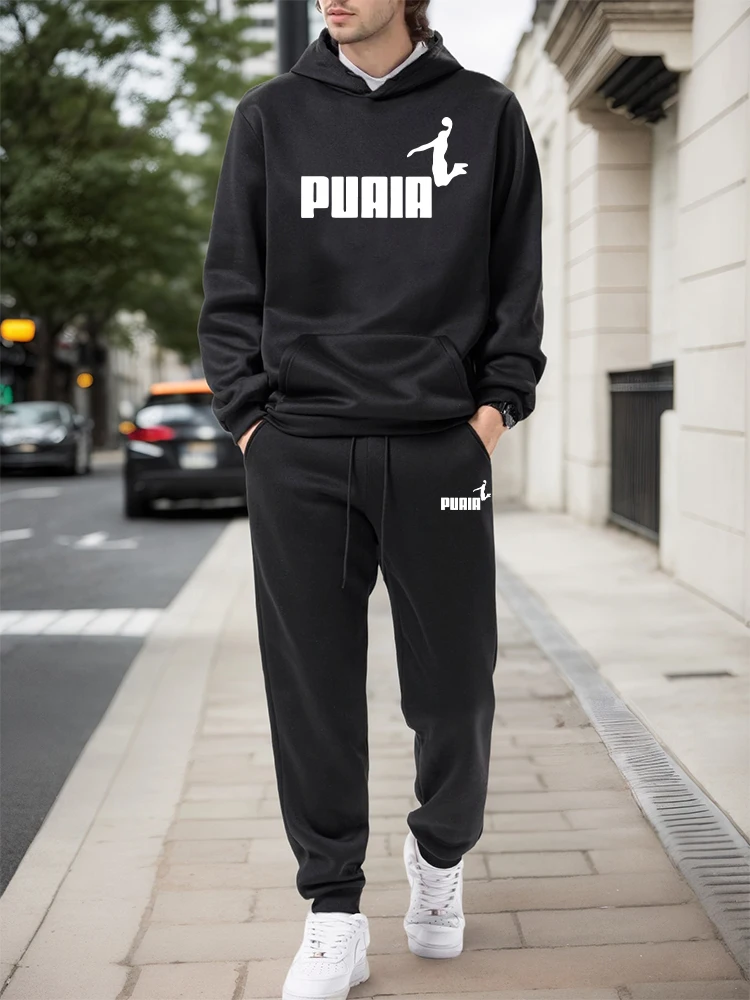 Men's Set/Hoodie/Pants 2026 Fa - Mens Fashion Workwear ulasan dan harga