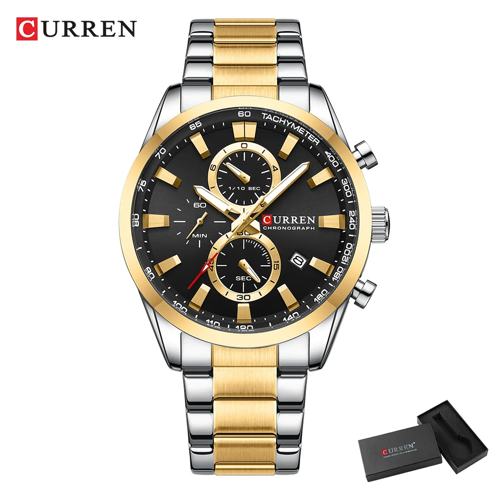 CURREN Casual Quartz Chrono Sp - Men'S Fashion Model ulasan dan harga