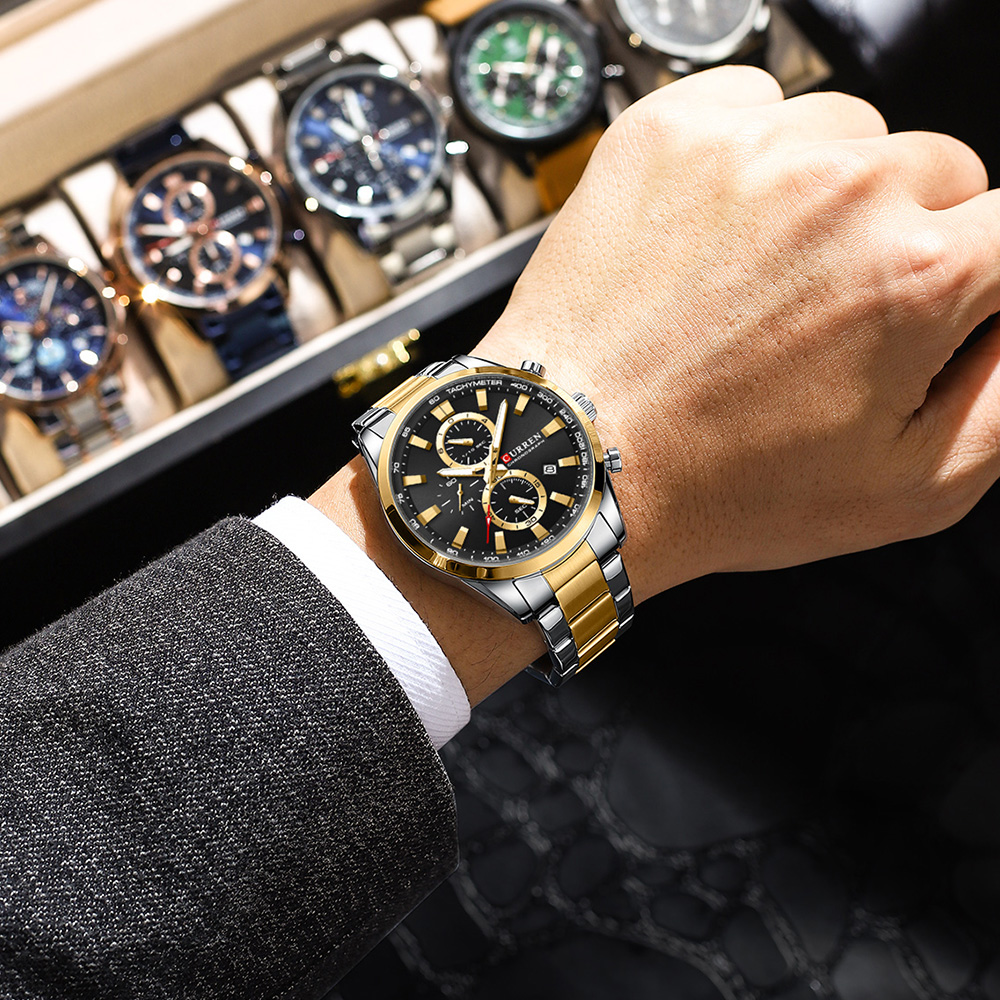 CURREN Casual Quartz Chrono Sp - Men'S Fashion Model ulasan dan harga
