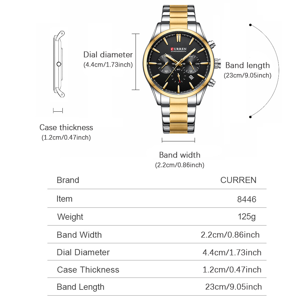CURREN Casual Quartz Chrono Sp - Men'S Fashion Model ulasan dan harga