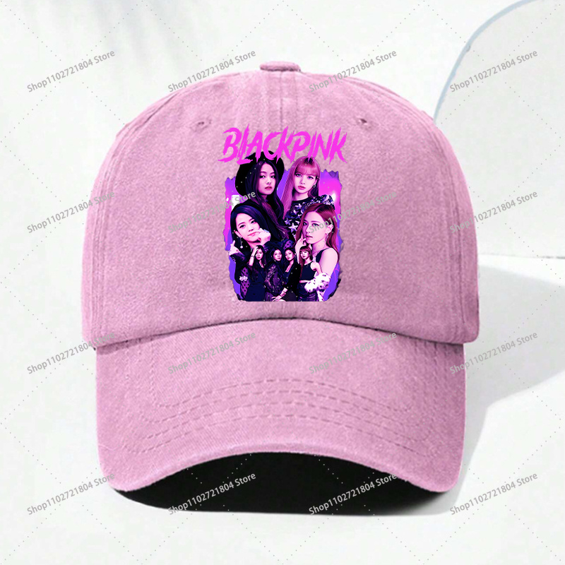 BlackPink Hip Hop Baseball Cap - Men'S Fashion Model ulasan dan harga