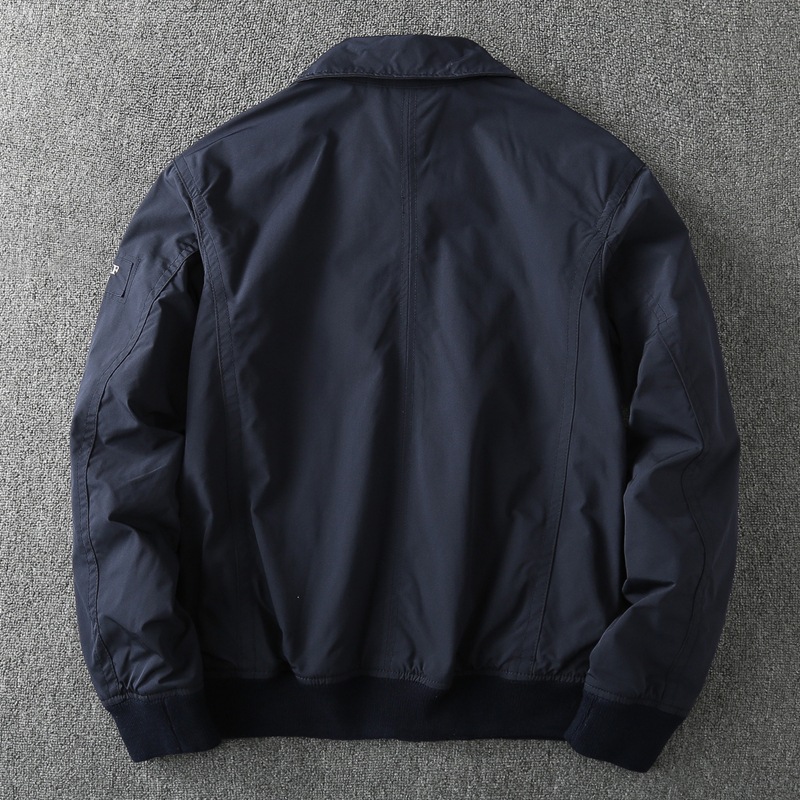Spring Casual Solid Fashion Sl - Mens Fashion Bomber Jacket ulasan dan harga