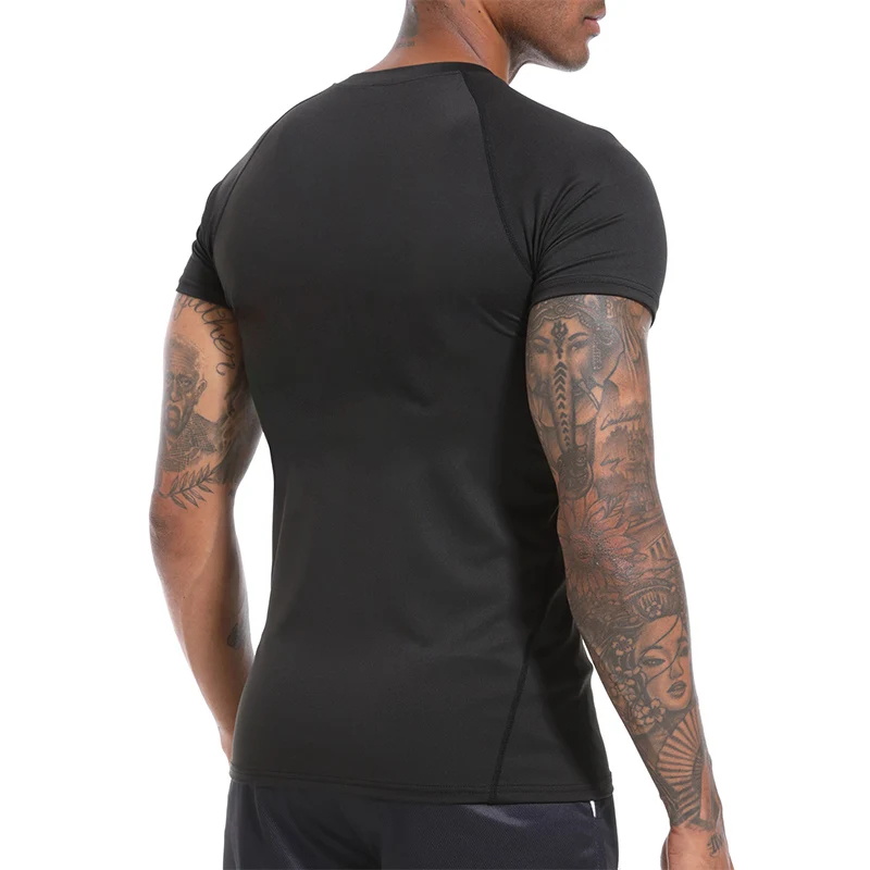 Men's Print Compression Shirts - Compression Shirt Workout ulasan dan harga