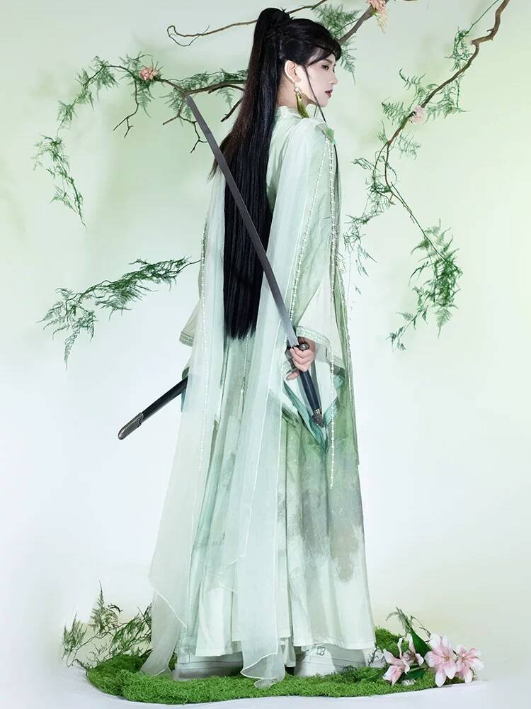 Men Fashion Hanfu Dress Fu Yun - Mens Fashion Dress ulasan dan harga